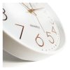 Falióra SPOKO Trendy 30,5 cm fehér óralap-rose gold számokkal