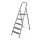 Létra összecsukható háztartási fém 5 lépcsőfokos
