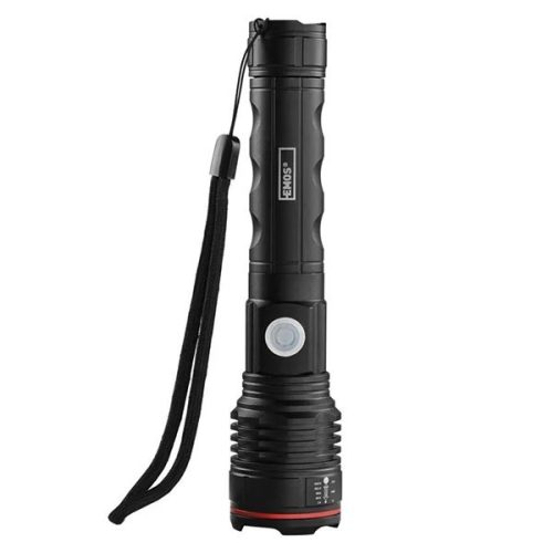 Elemlámpa EMOS LED tölthető fém