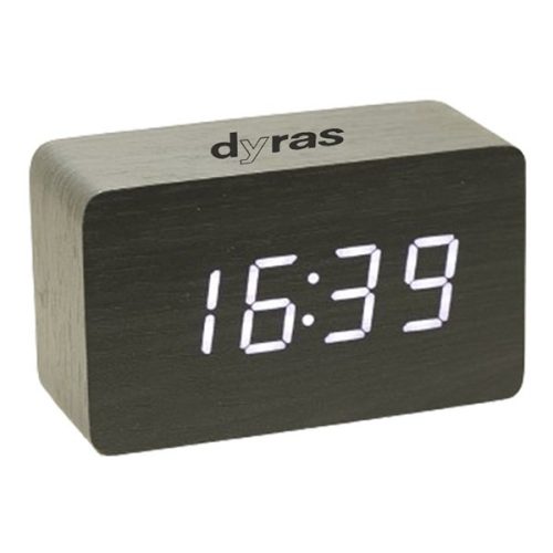 Ébresztőóra DYRAS ALCL-002B fekete