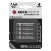 Elem mikro AGFAPHOTO Ultra AAA 4 darabos