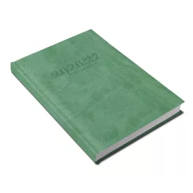   Tanári zsebkönyv REALSYSTEM műbőr A/5 heti világoszöld 2026-2027