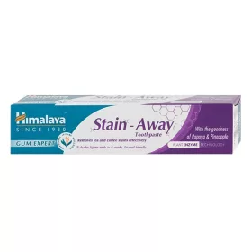   Fogkrém HIMALAYA Stain Away folteltávolító és fogfehérítő gyógynövényes 75ml