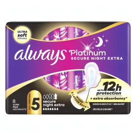 Egészségügyi betét ALWAYS Platinum night extra 8 darabos