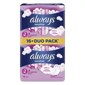   Egészségügyi betét ALWAYS Sensitive ultra super+ 16 darabos