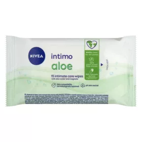 Intim törlőkendő NIVEA aloe vera 15 db