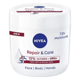 Testápoló NIVEA Repair&Care urea tégelyes 400 ml