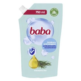   Folyékony szappan utántöltő BABA antibakteriális összetevővel eukaliptusz 750 ml
