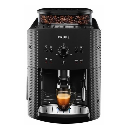 Kávéfőző automata KRUPS EA811010 2 személyes 15 bar fekete
