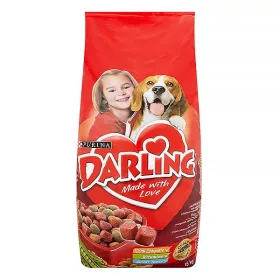   Állateledel száraz PURINA Darling kutyáknak hússal és zöldséggel 15 kg
