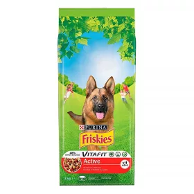   Állateledel száraz PURINA Friskies Vitafit Active kutyáknak marhahússal 3 kg