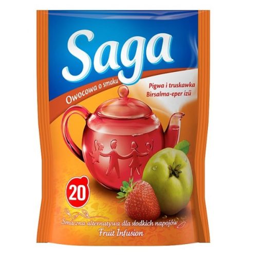 Gyümölcstea SAGA Eper 20 filter
