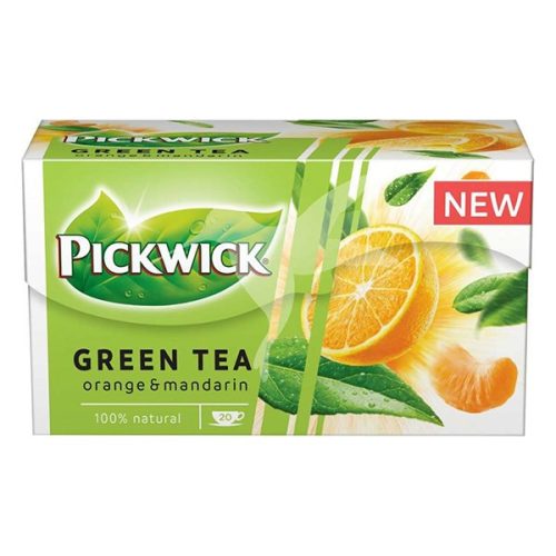 Zöld tea PICKWICK narancs-mandarin 20 filter/doboz