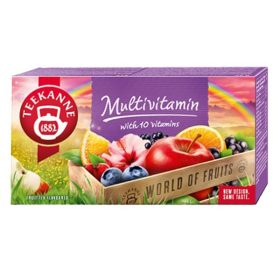   Gyümölcstea TEEKANNE World of Fruits multivitamin 25 filter/doboz