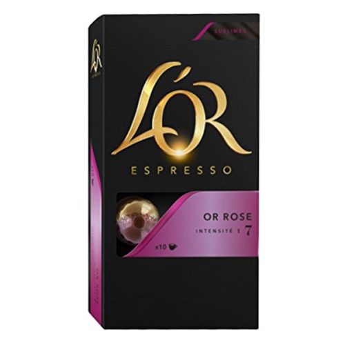 Kávékapszula L'OR Or Rose Nespresso kompatibilis 10 kapszula/doboz