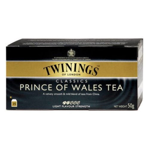 Fekete tea TWININGS Prince of Wales 25 filter/doboz
