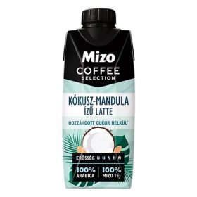   Kávés tej MIZO Coffe Selection Latte kókuszos és mandulás UHT 0,25L