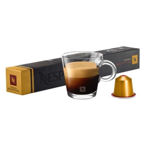 Kávékapszula NESPRESSO Original Volluto Decaffeinato koffeinmentes 10 darabos