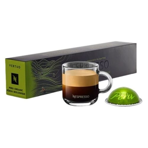 Kávékapszula NESPRESSO Vertuo Master Origins Colombia 10 darabos