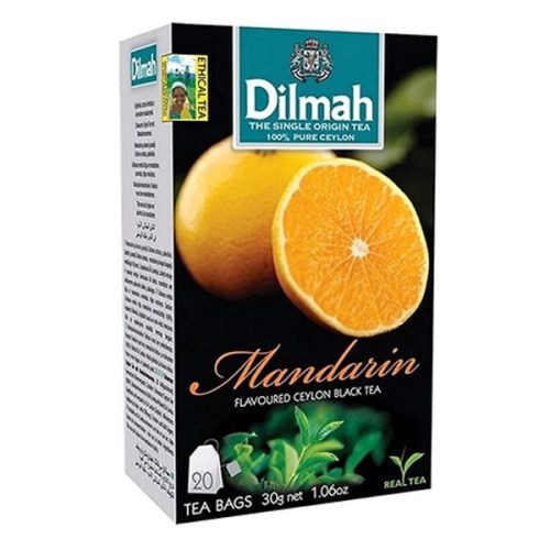 Fekete tea DILMAH Mandarin 20 filter/doboz