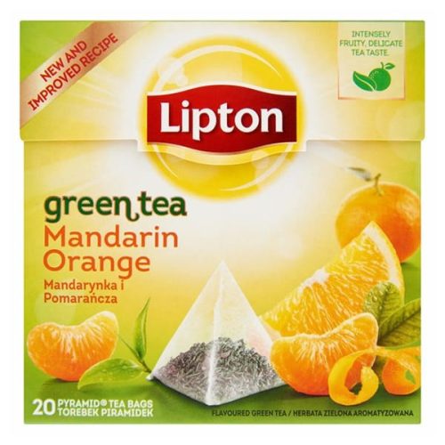 Zöld tea LIPTON Mandarin-Narancs 20 filter/doboz