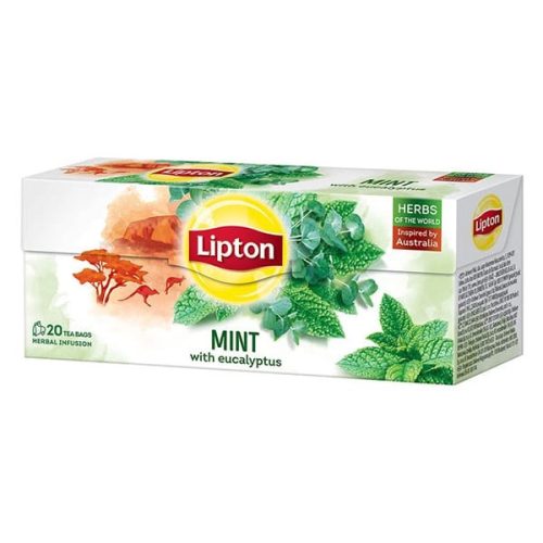 Herbatea LIPTON Eucalyptus-Mentol 20 filter/doboz