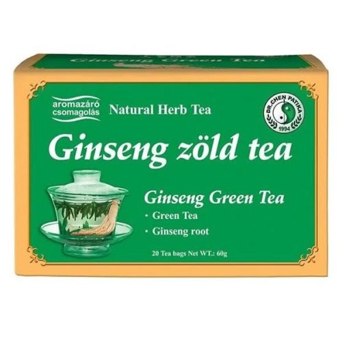 Herbatea DR CHEN Ginseng és zöld tea 20 filter/doboz