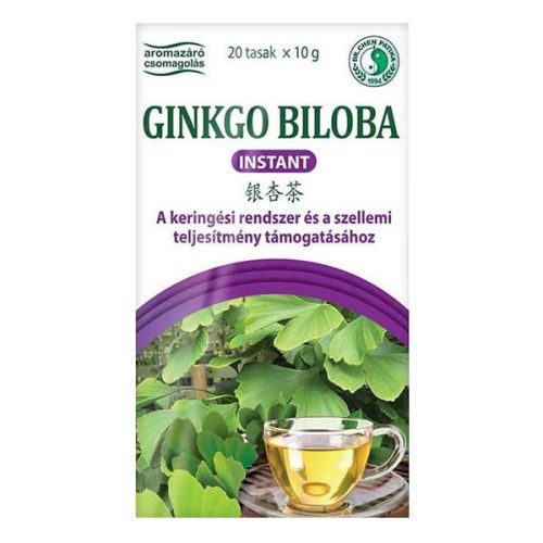 Herbatea instant DR CHEN Ginkgo Biloba 20 filter/doboz