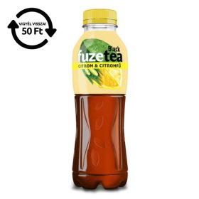   Üdítőital szénsavmentes FUZETEA Citrom-Citromfű 0,5L DRS