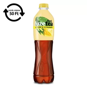   Üdítőital szénsavmentes FUZETEA Citrom-Citromfű 1,5L DRS