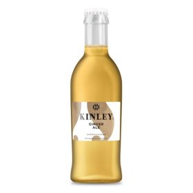   Üdítőital szénsavas KINLEY Gyömbér-Rozmaring üveges 0,25L DRS