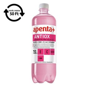   Ásványvíz szénsavmentes APENTA+ Antiox gránátalma-acai ízű 0,75L DRS