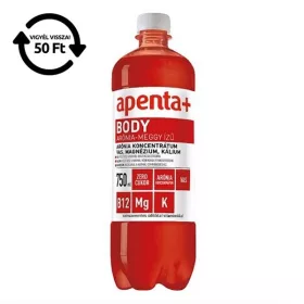   Ásványvíz szénsavmentes APENTA+ Body arónia-meggy ízű 0,75L DRS