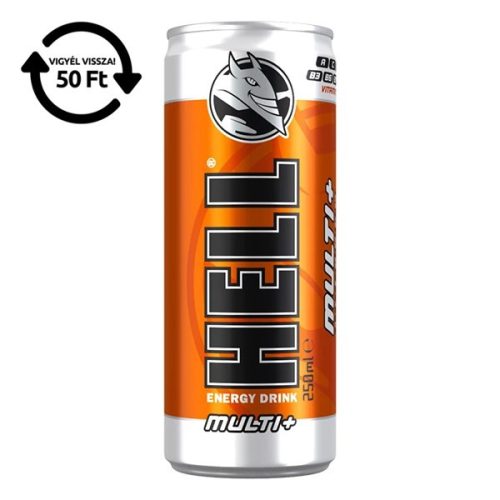 Energiaital HELL Multivitamin 0,25L DRS