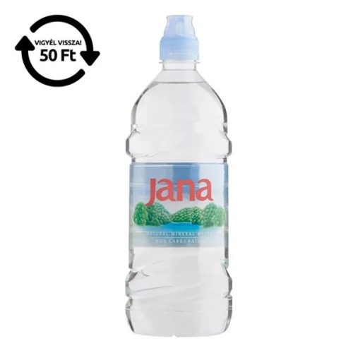 Ásványvíz szénsavmentes JANA sportkupakos 1L DRS
