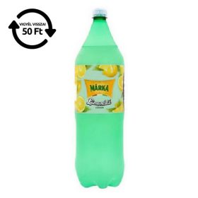 Üdítőital szénsavas MÁRKA Limonádé citrom 2L DRS