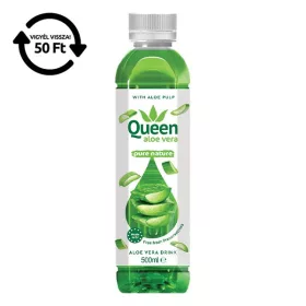   Üdítőital szénsavmentes QUEEN Aloe Vera Klasszikus 0,5L DRS