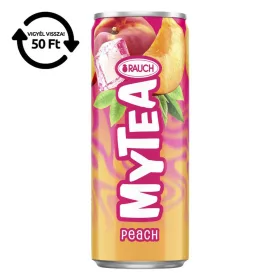   Üdítőital szénsavmentes RAUCH MyTea Őszibarack 0,33L DRS