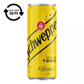 Üdítőital szénsavas SCHWEPPES Tonic 0,33L DRS