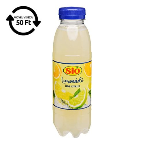 Gyümölcslé SIÓ Limonádé ÜdeCitrus 0,4L DRS