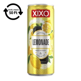 Üdítőital szénsavas XIXO Lemonade Classic 0,25L DRS