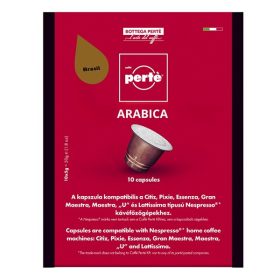   Kávékapszula CAFFÉ PERTÉ Brazil 100% arabica 10 darab/doboz