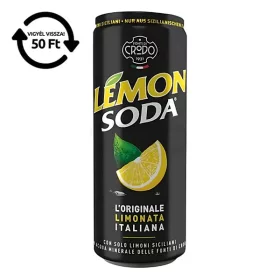 Üdítőital szénsavas LEMON SODA citrom 0,33 L DRS