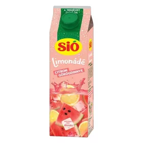 Gyümölcslé SIÓ Limonádé Citrom-görögdinnye 6% 1L