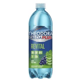   Ásványvíz szénsavas THEODORA Calcia Plus Revital szőlő-aloe vera 0,7 L DRS