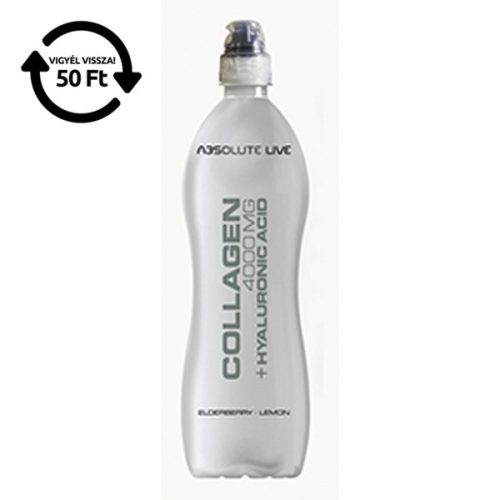 Sportital ABSOLUTE LIVE Kollagén+Hialuronsav bodza-citrom 900 ml DRS
