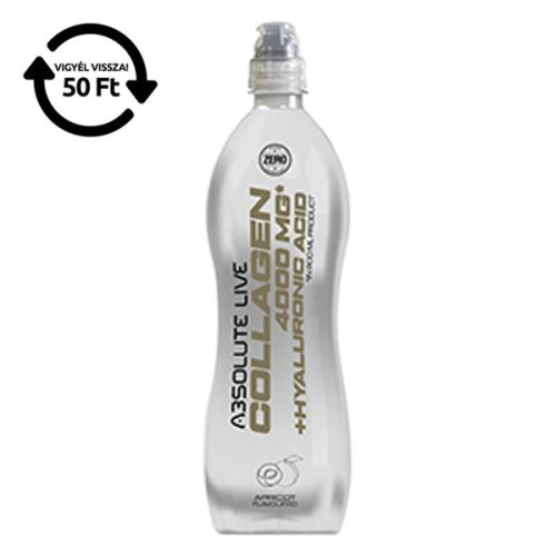 Sportital ABSOLUTE LIVE Kollagén+Hialuronsav sárgabarack 900 ml DRS