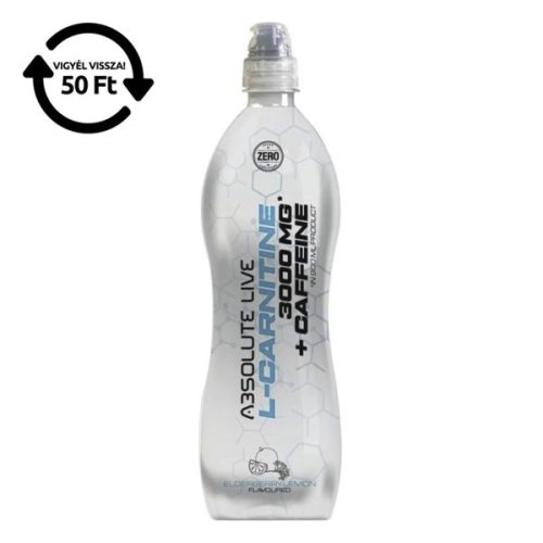 Sportital ABSOLUTE LIVE L Karnitin bodza-citrom 900 ml DRS