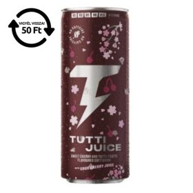 Üdítőital szénsavas TUTTI JUICE sweet cherry 250 ml DRS