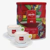 Ajándékcsomag CAFFÉ PERTÉ Art Coffee szemes kávé + csésze szett